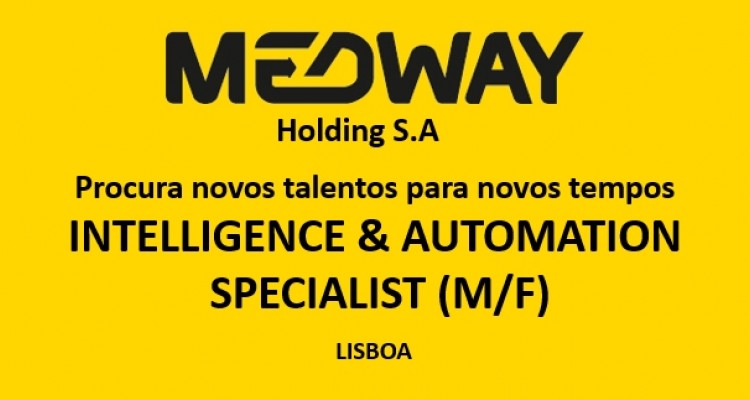 Recrutamento para Intelligence and Automation Specialist